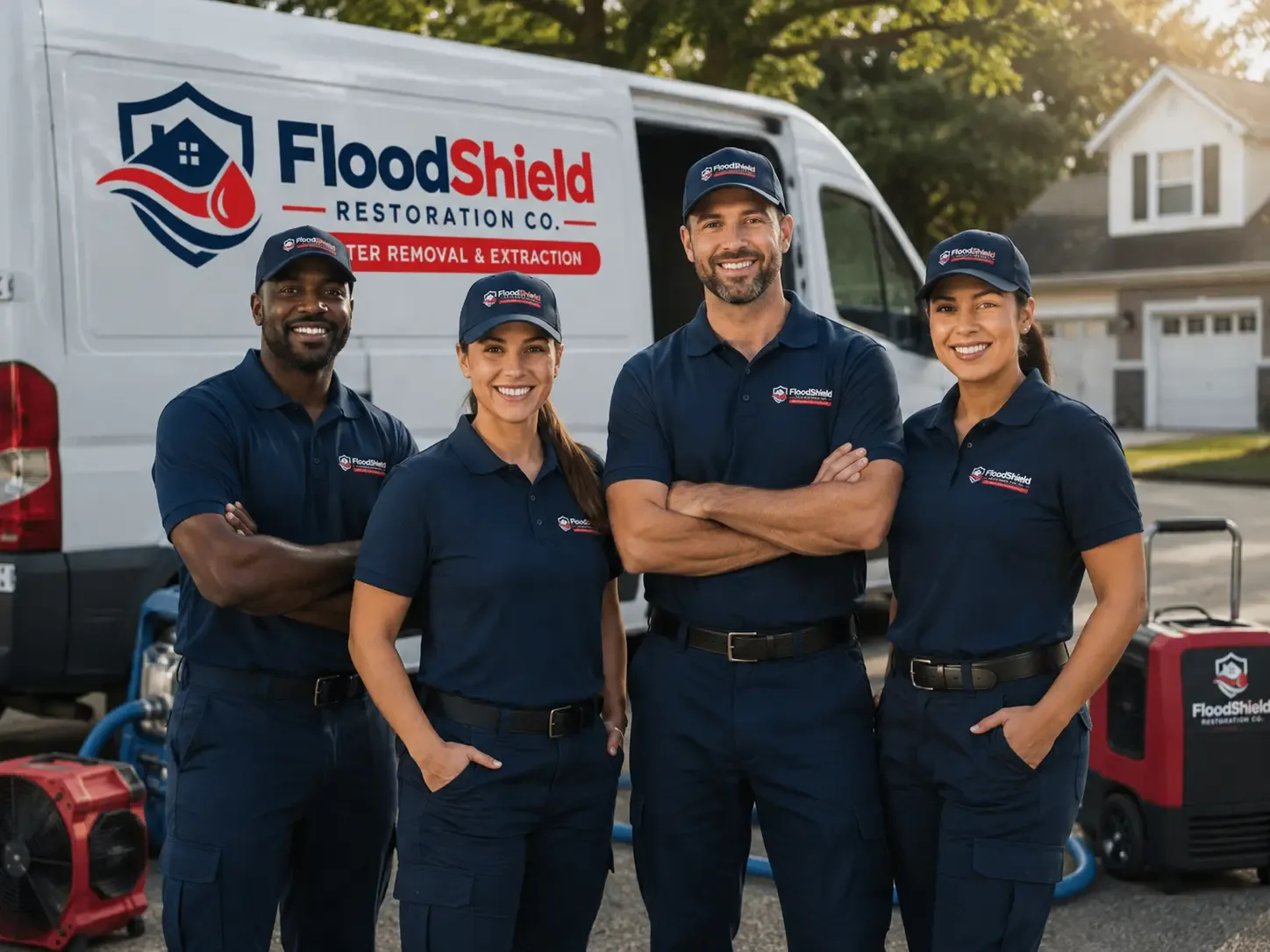 Flood Damage Restoration company in Wana, WV