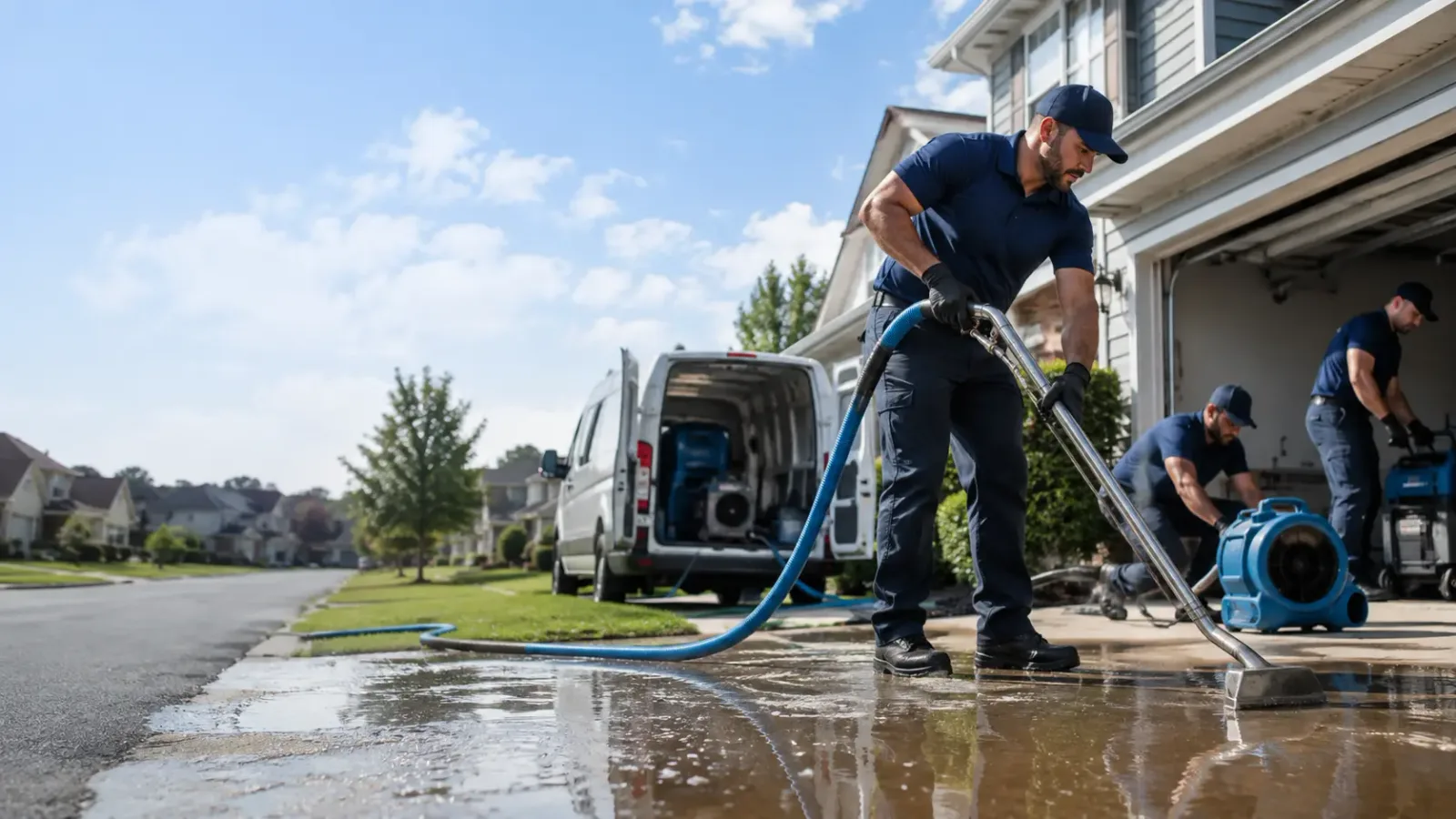 Flood Damage Restoration in Wana, WV